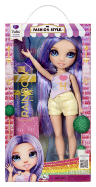 Rainbow High My Fashion Style panenka - Violet - mic-o-mic