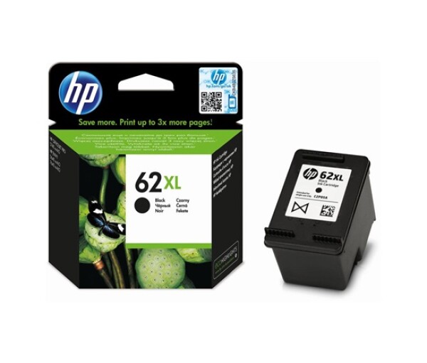 Inkoust HP 62XL High Yield Black Original Ink Cartridge (600 pages) - originální EDF_556746