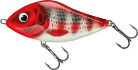 Salmo Wobler Slider Floating 7cm 17g - Red Head Striper,Salmo Wobler Slider Floating 7cm 17g - Red Head Striper