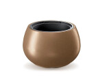 Plastový květináč Heos ECO Wood cm, cm,