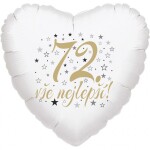 72. narozeniny balónek srdce Balonky.cz 72. narozeniny balónek srdce Balonky.cz