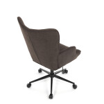 Kancelářské křeslo, hnědá, látka, AK-491 DBR2