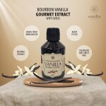Dortisimo Vanilkový extrakt Madagascar Bourbon Vanilla Gourmet (200 ml)