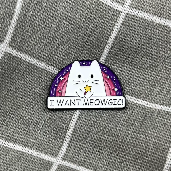 Pinarna.cz Bílá kočička - I want moewgic! / Já chci mňaugii!