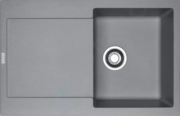 Franke Fragranitový dřez MRG 611, 78x50 cm, šedý kámen 114.0284.846