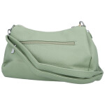 Stylová dámská koženková crossbody kabelka Foppa, zelená