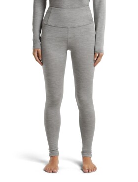 Dámské merino spodky ICEBREAKER Wmns Merino 260 Tech High Rise Leggings, Metro Heather velikost: L