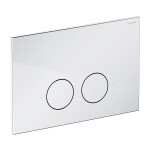 OMNIRES - SET: STRONGFRAME Rám do podomítkové instalace s ECO splachováním + MINIMAL splachovací tlačítko, lesklý chrom STFWCECO1M-RCR