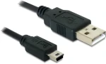 DeLock USB-A - Mini-USB B černá / USB kabel / USB 2.0 / 480 Mb/s / 1m (82273)