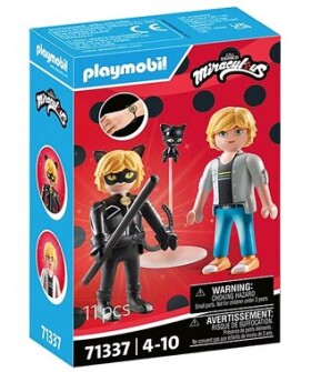 Playmobil® Miraculous 71337 Kouzelná Beruška a Černý kocour: Adrien Černý kocour
