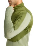 ICEBREAKER Mens Mer 200 Realfleece Descender LS Half, Sphagnum/Lichen/Cb (vzorek) velikost: S