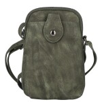 Menší dámská crossbody kapsa Lóra, zelená