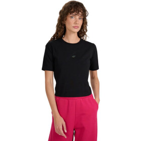 Dámské tričko 4F F2971 tmavě černé 4FWAW25TTSHF2971 20S m