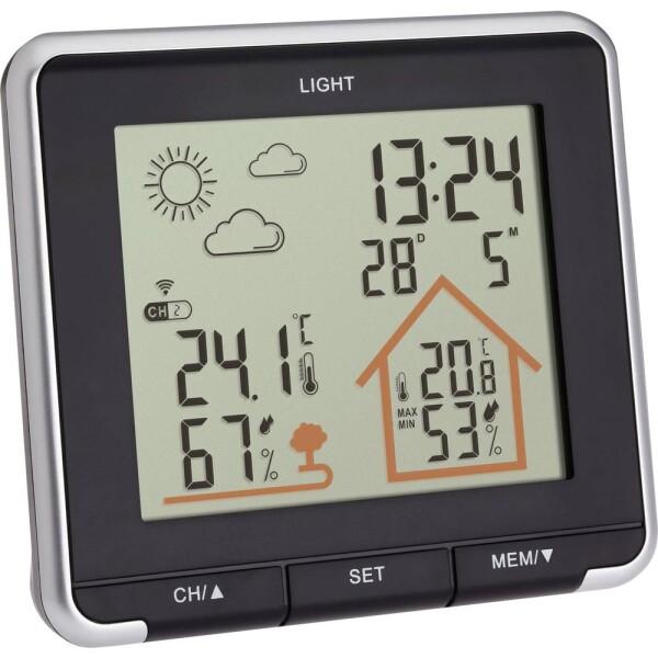 TFA Dostmann LIFE 35.1153.01 digitální bezdrátová meteostanice Předpověď pro 12 až 24 hodin Počet senzorů (max.) 3