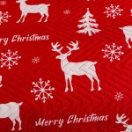 Vánoční deka se soby Šířka: 170 cm | Délka: 210 cm