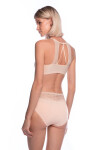 DÁMSKÉ MIDI KALHOTKY L-MOD1564MD BLACK-BEIGE XXXXL