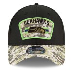 New Era Pánská kšiltovka Seattle Seahawks NFL 2021 On-Field Salute to Service 39THIRTY Flex Fit Velikost: S/M