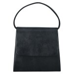 Elegantní dámské psaníčko s klopou Celeste, černé