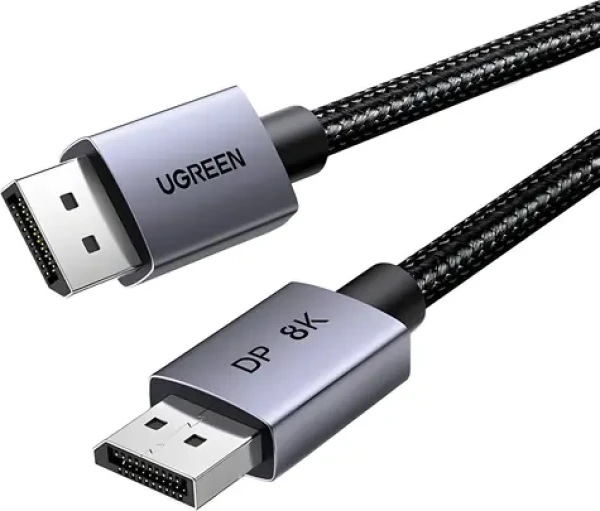 Ugreen černá / DisplayPort kabel / 8K / 144 Hz / 1 m (UGR1845)
