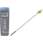 Fluke Calibration 1523-256 referenční teploměr -200 - +2315 °C typ senzoru PRT, přesný termistor, termočlánek funkce dat