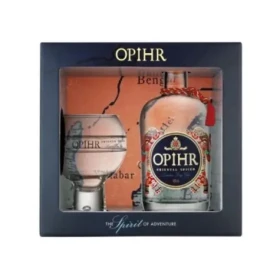 Opihr Original Spiced London Dry Gin v dárkovém balení se skleničkou 42.5% 0.7 l (5010296005912)