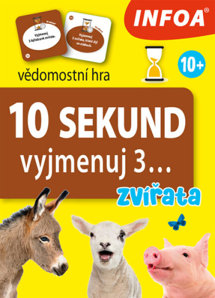 10 sekund vyjmenuj 3… Zvířata - Krabicová hra