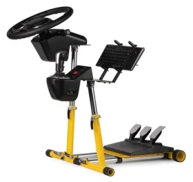 Wheel Stand Pro FARM TRUCK žlutá / Stojan na volant / Full verze s modulem RGS (WSP-FT-YELLOW)