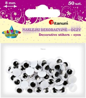 Titanum Očička 8 mm - 50 ks, Titanium