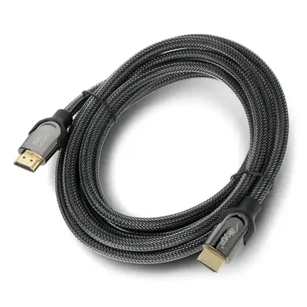 Akyga Kabel HDMI 2.1 (M) 3 m černý / Kabel HDMI / stíněný měď / 4K/8K / 48 Gbps (AK-HD-30S)