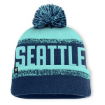 Fanatics Pánská zimní čepice Seattle Kraken NHL Thrive Cuffed Pom Beanie