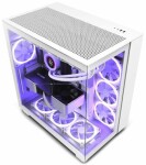 NZXT H9 Flow bílá / ATX / 1x USB-C + 2x USB 3.0 / 3.5mm Jack / 4 x 120mm (CM-H91FW-01)