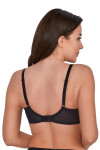 CHANTAL SOFT BRA ART 534 BLACK černá ažurová výzdoba 75G