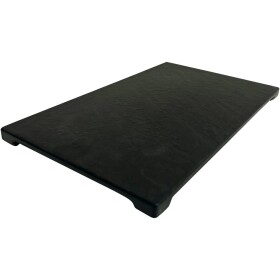 CERANO Kryt odtoku pro vaničky Gusto - černá matná - 19,5x11,8 cm