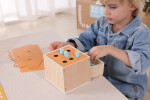 Mamido Montessori Matematický Box XXL 46ks Geometrické Tvary Barvy Čísla