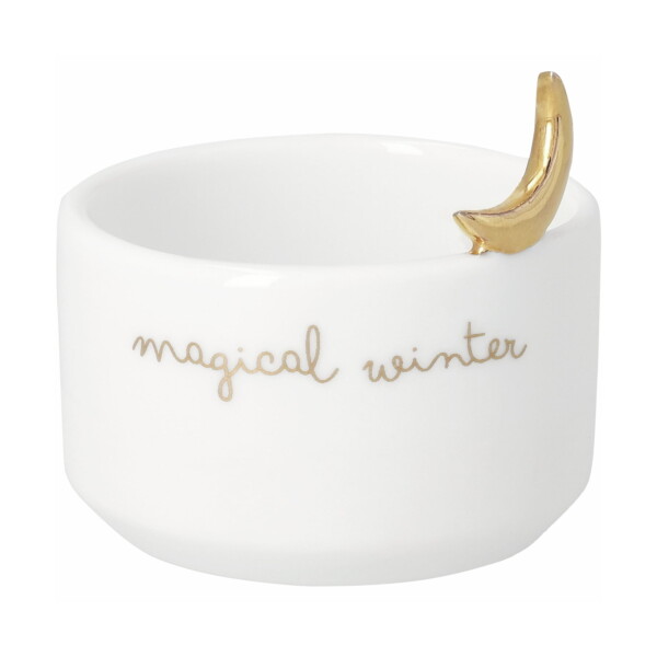 Räder Porcelánový svícen na čajovou svíčku Magical, bílá barva