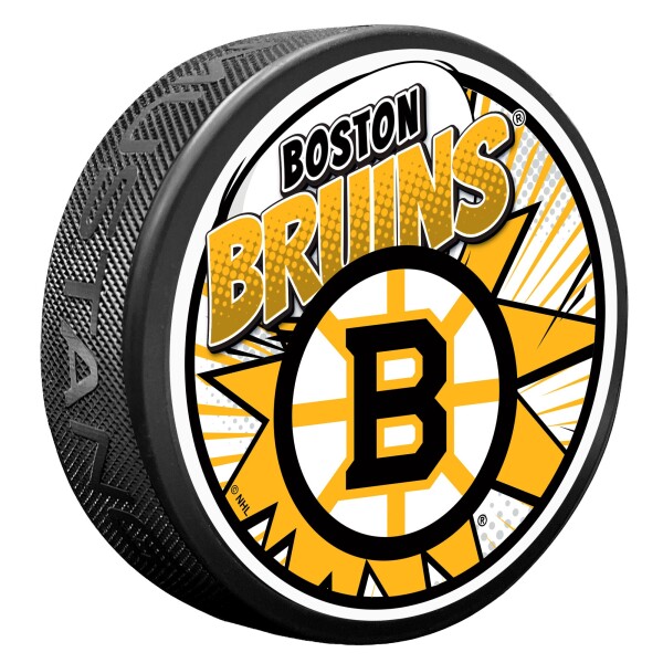 Mustang Puk Boston Bruins NHL Kaboom