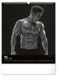 Nástěnný kalendář 2026 NOTIQUE - Men, 30 x 34 cm