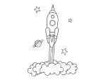 Omalovánky Letíme do vesmíru Omalovánky Letíme do vesmíru