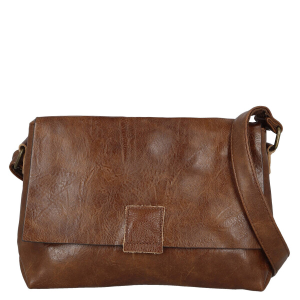 Trendy dámská crossbody kabelka Simba, tmavě hnědá