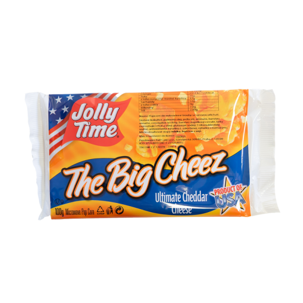 Sýrový popcorn The Big cheez 100g (JOLLY TIME )