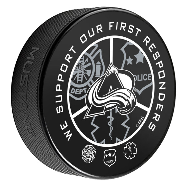 Mustang Puk Colorado Avalanche NHL Printed First Responders