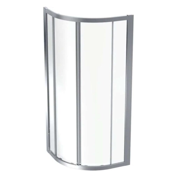 GEBERIT - GEO Sprchový kout 80x80 cm, stříbrná/čiré sklo 560.111.00.2