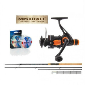 Mistrall Feederový set Stratus Method Feeder 3,3m 60g + vlasec ZDARMA (M2136033S)