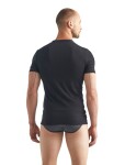 Pánské triko ICEBREAKER Mens Anatomica SS Crewe, Black velikost: S