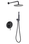 BESCO - Podomítkový sprchový set DECCO/ILLUSION I/VEO Černá BABPDIICZ