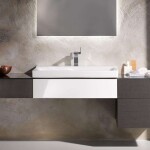 GEBERIT - Xeno 2 Umyvadlo 90x48 cm, otvor pro baterii, bez přepadu, s KeraTect, bílá 500.531.01.1