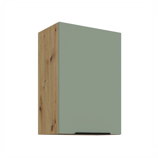 Horní skříňka Aria 50 G-72 1F Barva korpusu: Dub artisan, Barva dvířek: SA - Aquamarine AFM