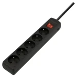 LZ-17 přepěťová ochrana 3m / Přepěťová ochrana / 5 zásuvek / automatická pojistka (SAVLZ-17)