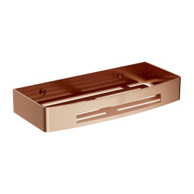 OMNIRES - UNI sprchový košík, 30 x 5 x 13 cm, broušená měď UN10331CPB