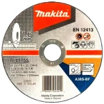 Makita / Řezný kotouč na kov a nerez / 115 x 1,6 x 22,2 mm (B-45755)